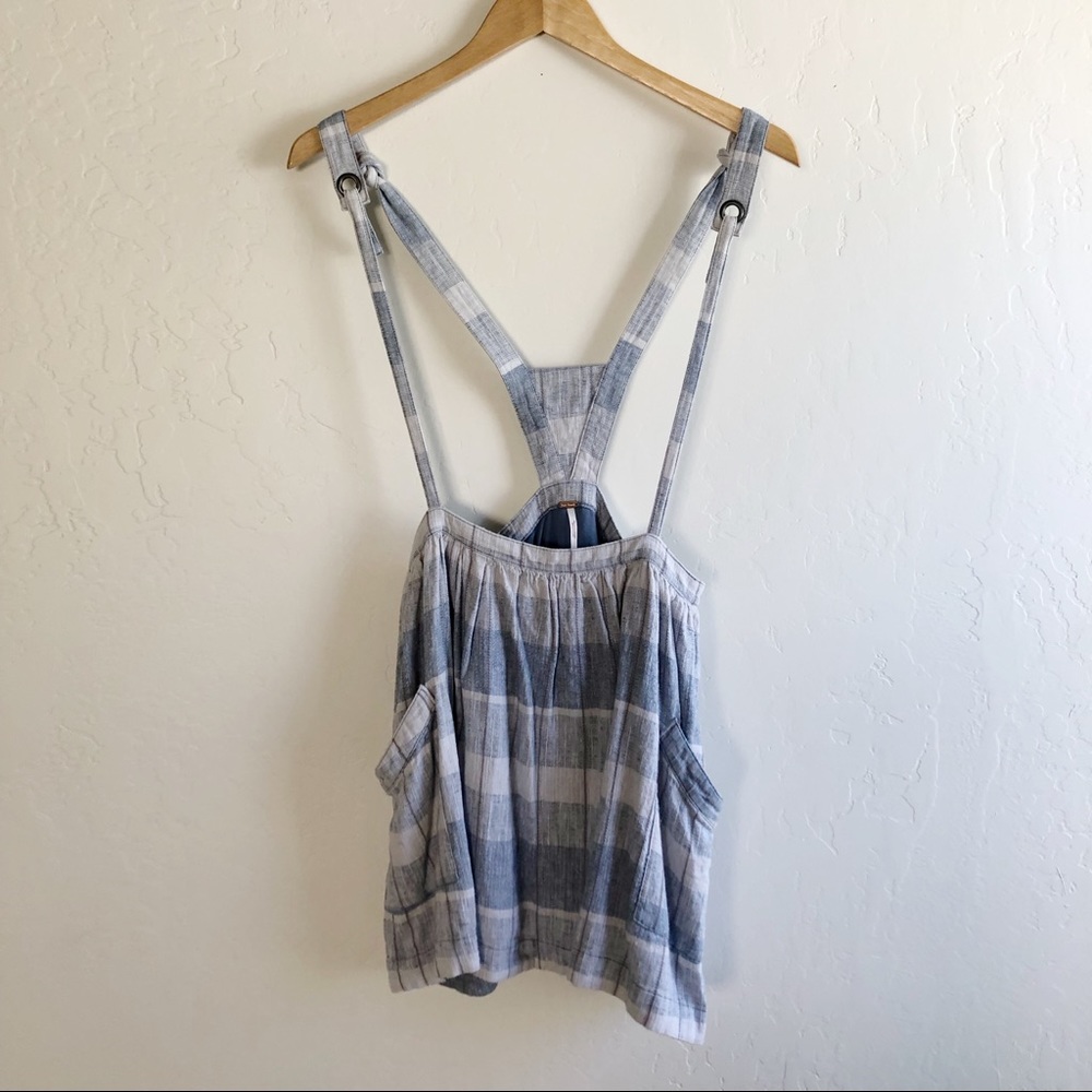 Free people suspender skirt